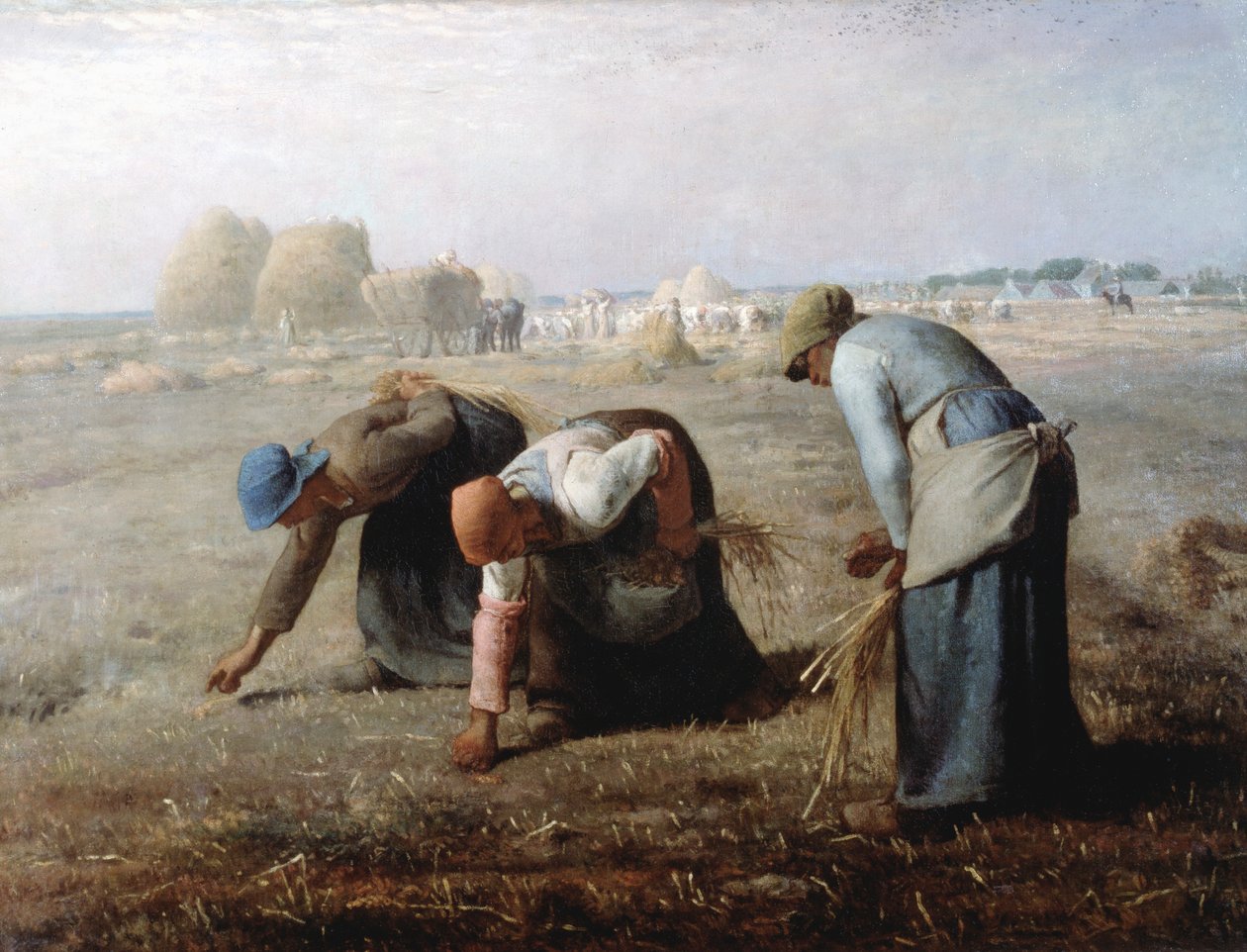 The Gleaners, 1857 tekijältä Jean Francois Millet