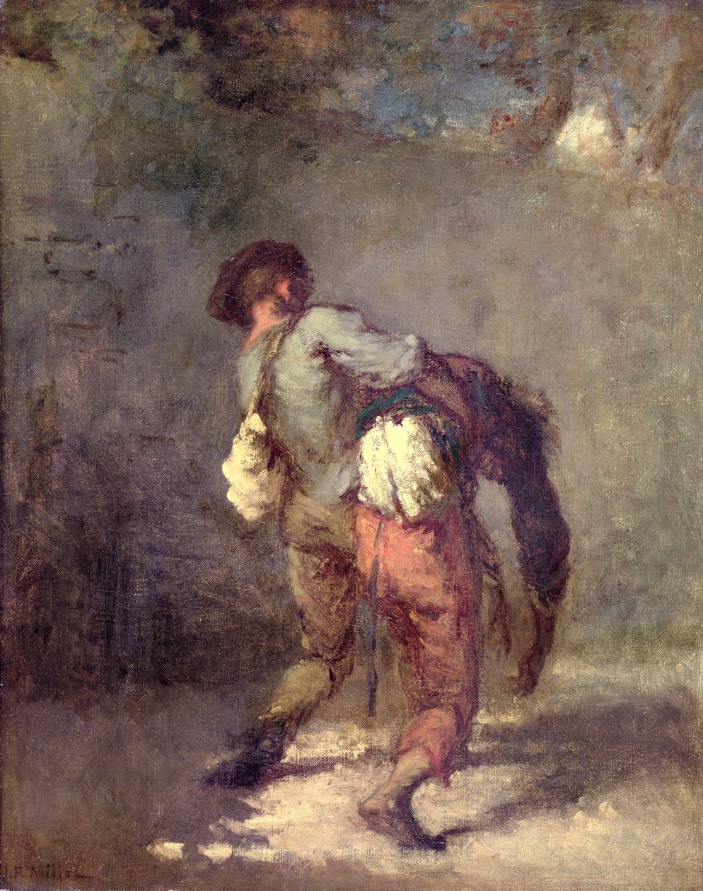 Laupias samarialainen tekijältä Jean Francois Millet