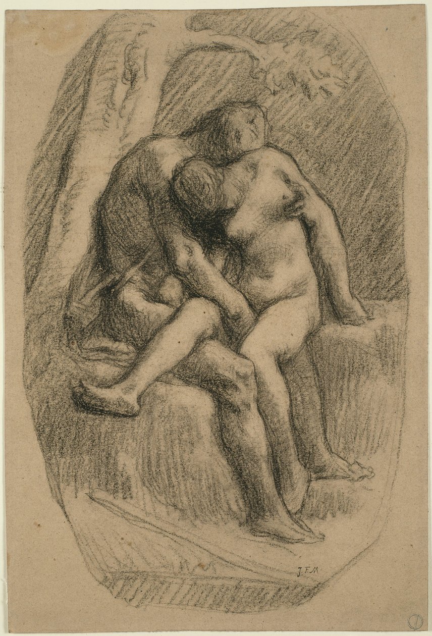 Rakastajat tekijältä Jean Francois Millet