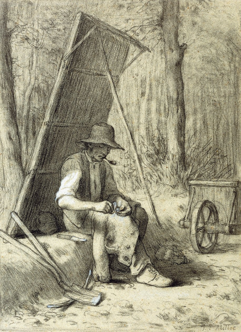 Tien parantaja, tekijältä Jean Francois Millet