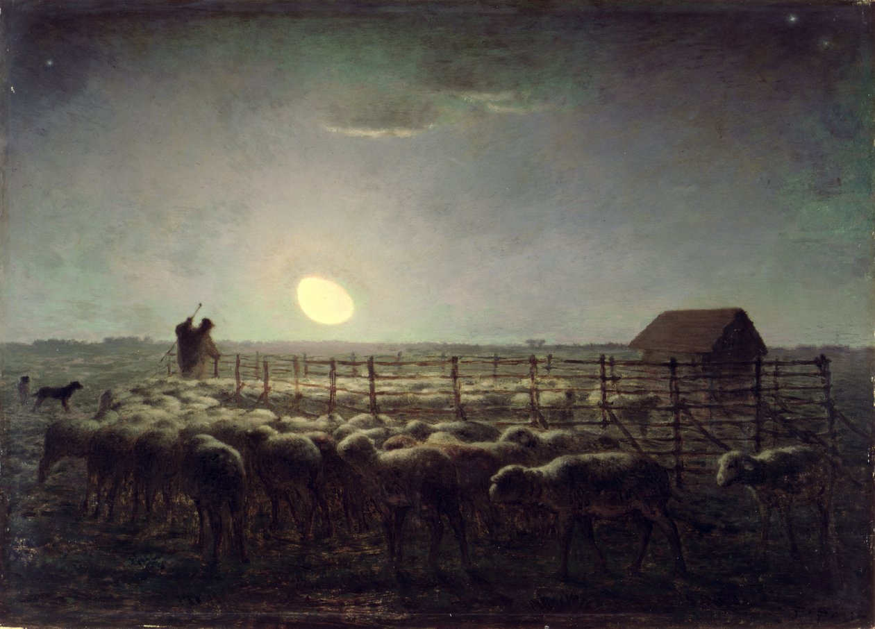 Lammastarha, Moonlight tekijältä Jean Francois Millet
