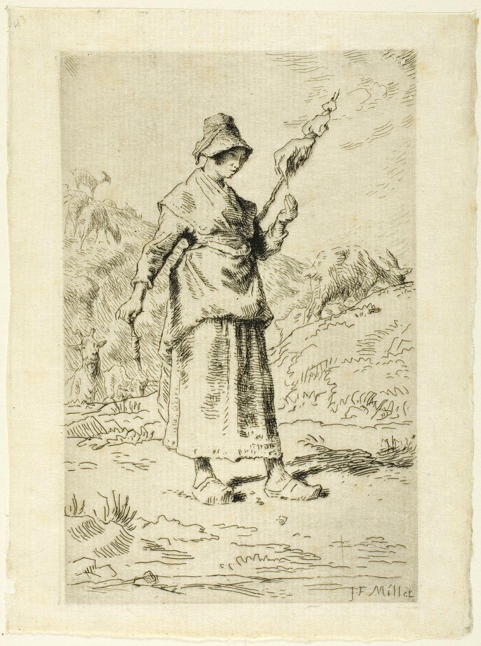 Kehrääjä tekijältä Jean Francois Millet