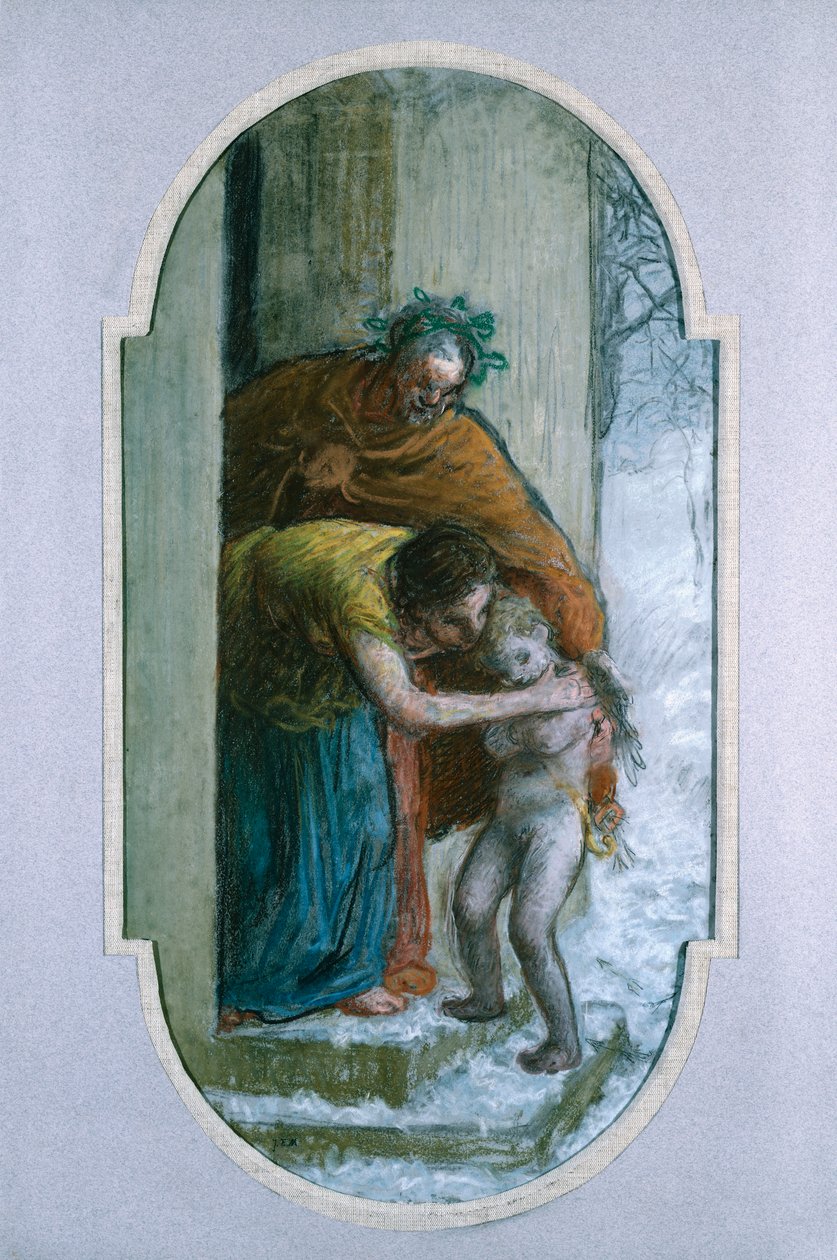 Talvi, noin 1864 tekijältä Jean Francois Millet