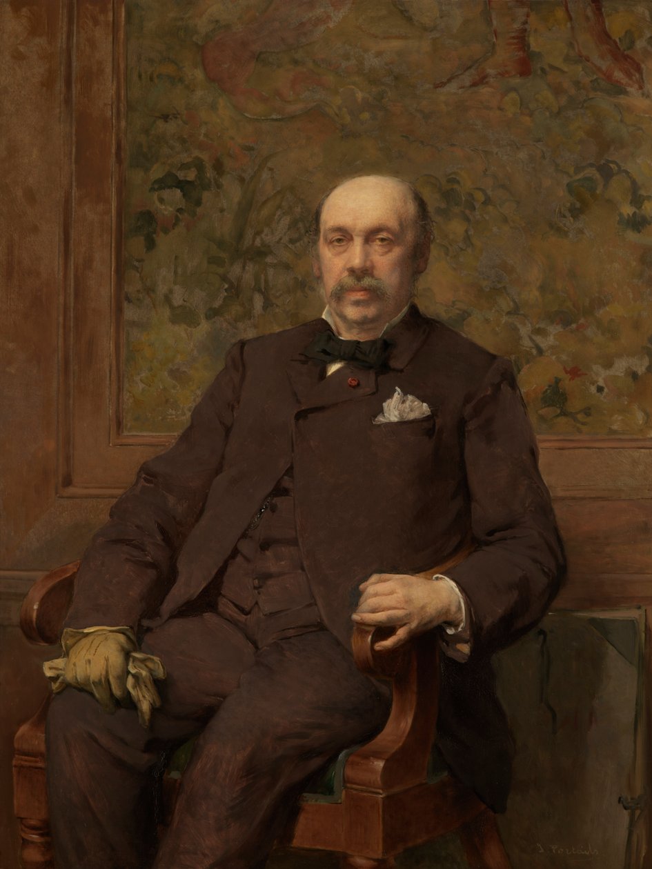 Autorretrato (óleo sobre tela) finlandês tekijältä Jean Francois Portaels