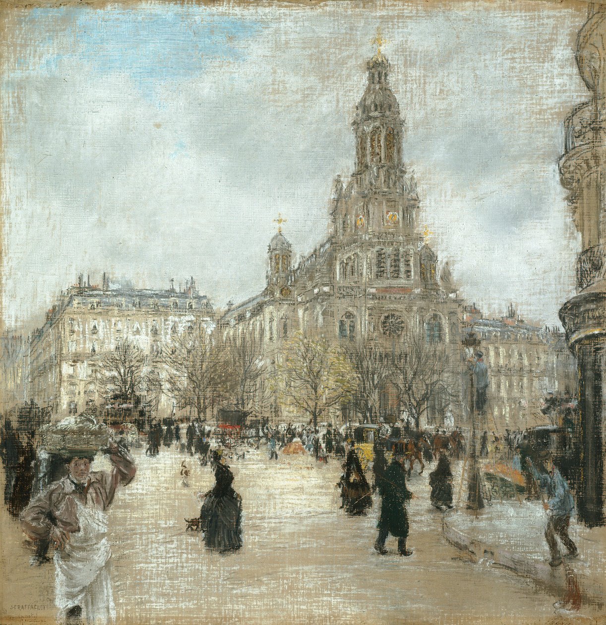 Place de la Trinité, Pariisi tekijältä Jean Francois Rafaelli