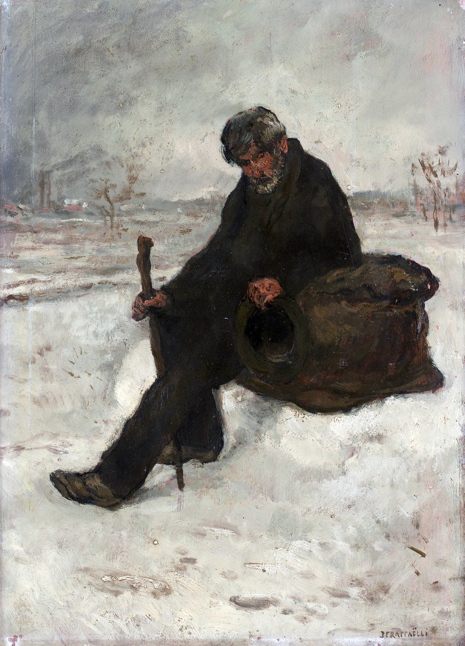 Filosofi, Cheminot lumessa tekijältä Jean Francois Raffaelli