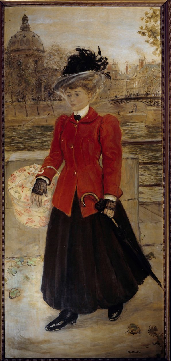 Jean Francois Raffaellin (1850-1924) oppipoikamaalaus 1908 su. 2,08x1,03 m Pau, Kuvataidemuseo tekijältä Jean Francois Raffaelli