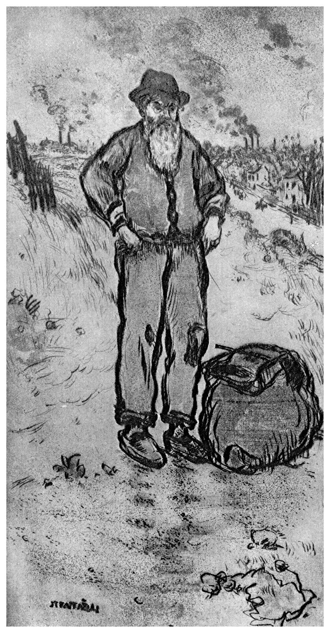 Chemineau, 1870-1920 1924 tekijältä Jean Francois Raffaelli