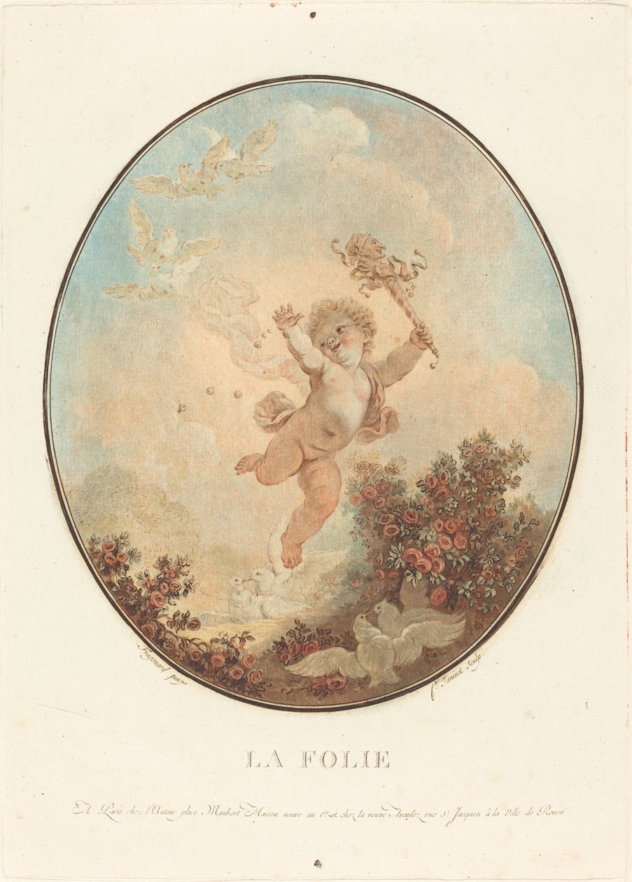folioimaan tekijältä Jean François Janinet after Jean Honoré Fragonard