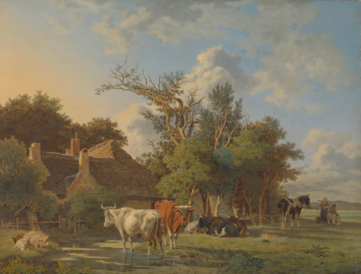 Maisema tekijältä Jean François Valois