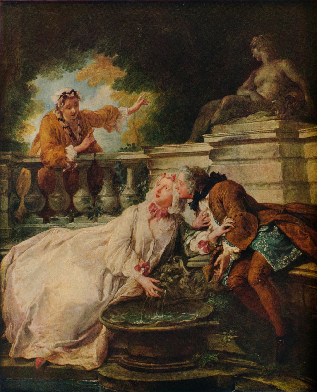 Hälytys, uskollinen hallinto, 1723 tekijältä Jean François de Troy