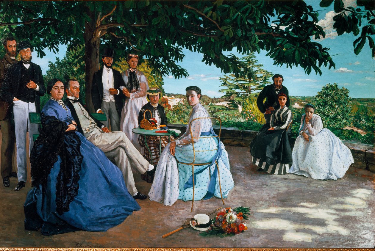 Perheen yhdistäminen tekijältä Jean Frederic Bazille