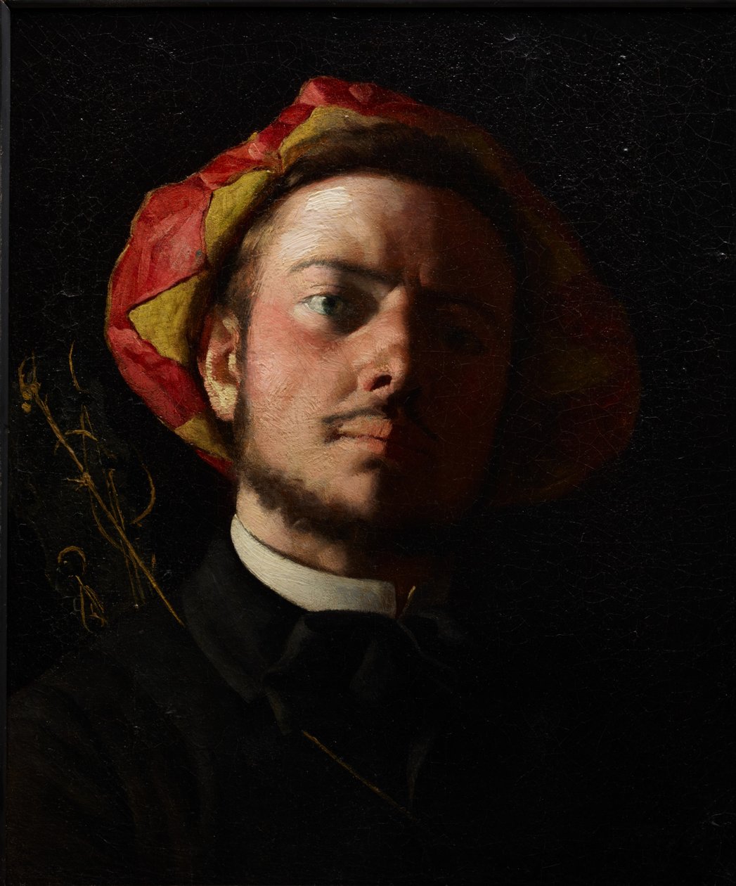Muotokuva Paul Verlainesta trubaduurina tekijältä Jean Frederic Bazille