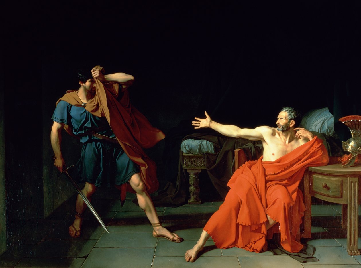ranska: Marius prisonnier à Minturnes Marius Minturnesissa Marius Minturnesissa tekijältä Jean Germain Drouais