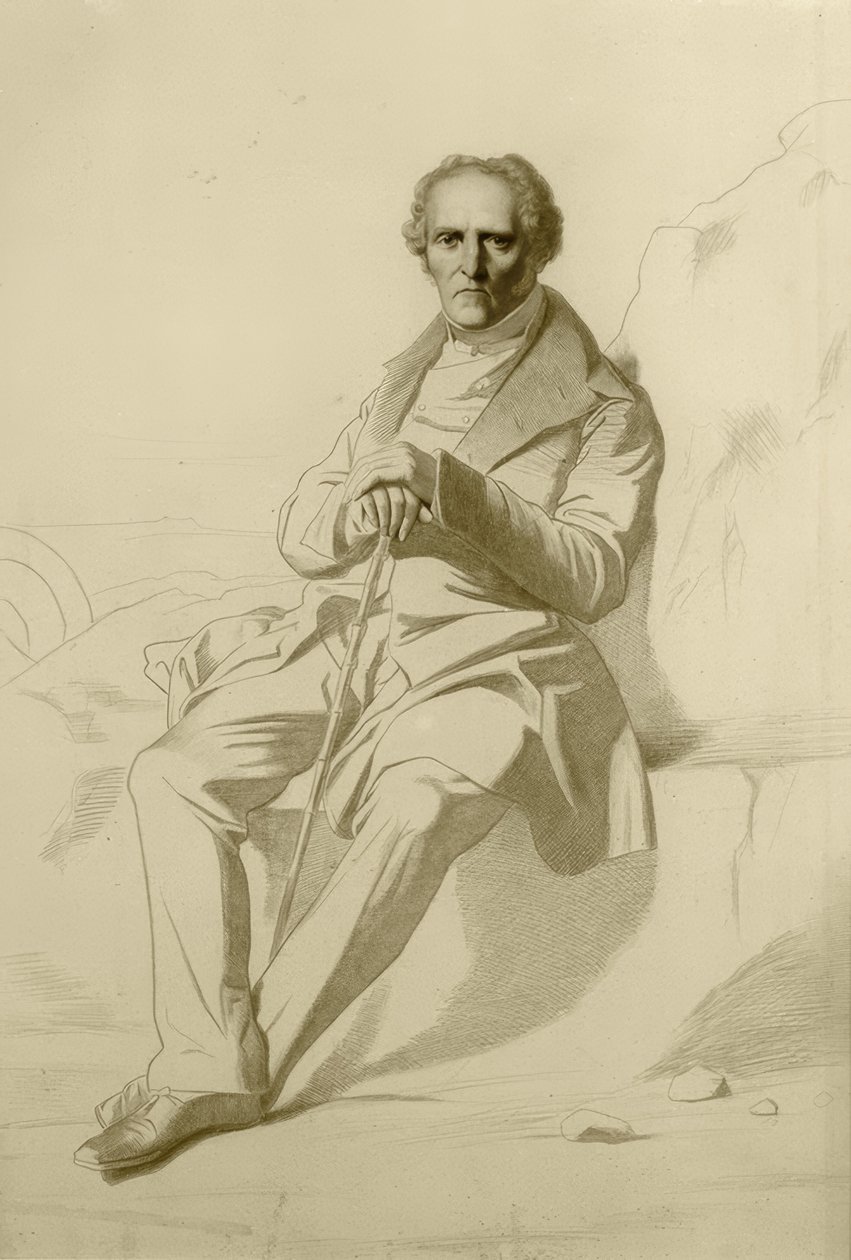 Charles Fourierin muotokuva tekijältä Jean Francois Gigoux