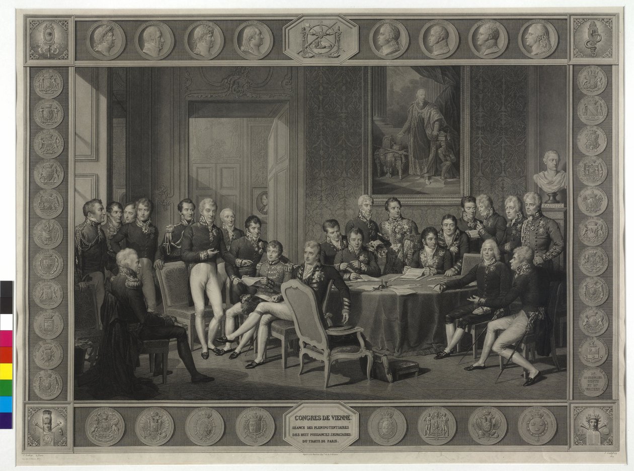 Wienin konventti 1814 / 1815 tekijältä Jean Godefroy
