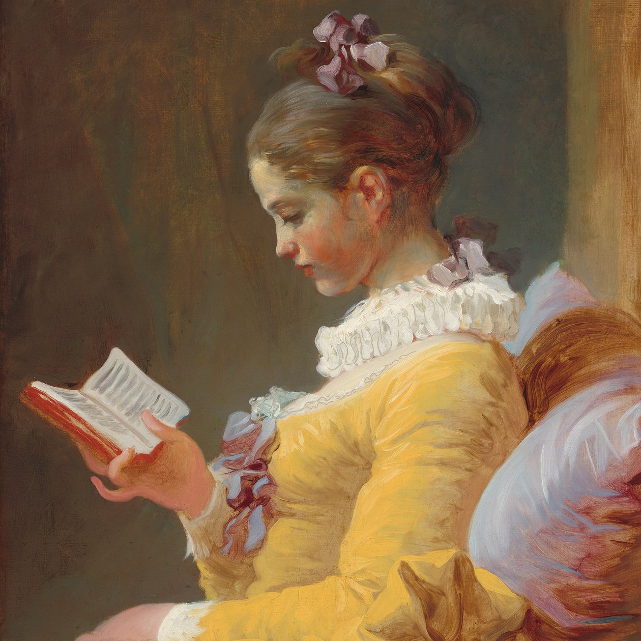 ranska: Jeune Fille lisant Lukija tekijältä Jean Honore Fragonard
