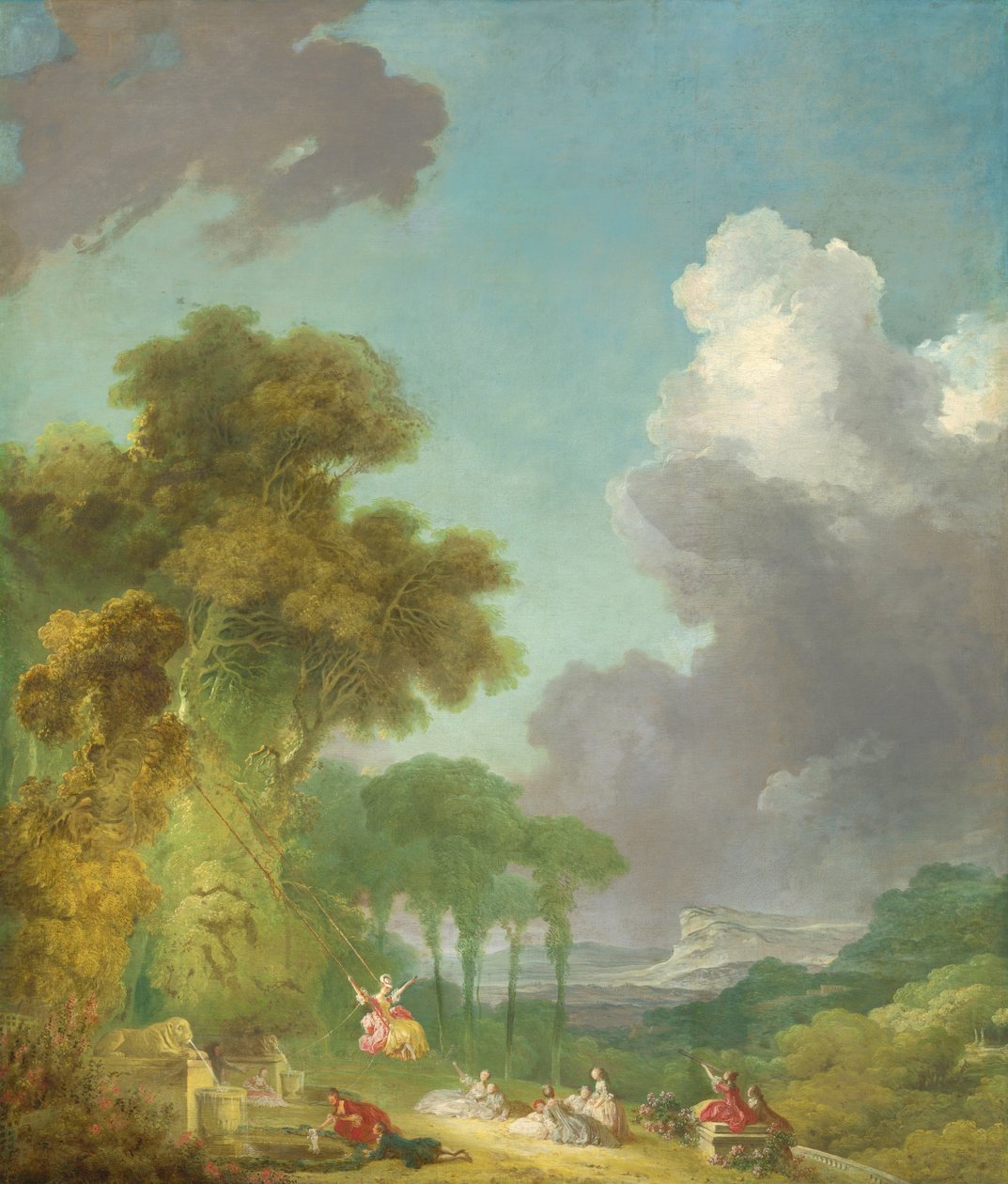 Keinu tekijältä Jean Honore Fragonard