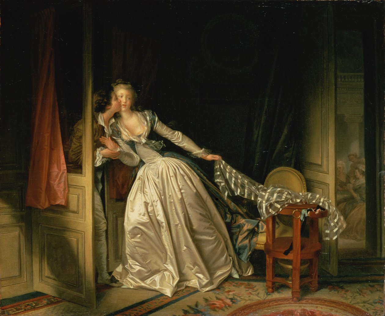 Varastettu suudelma tekijältä Jean Honore Fragonard