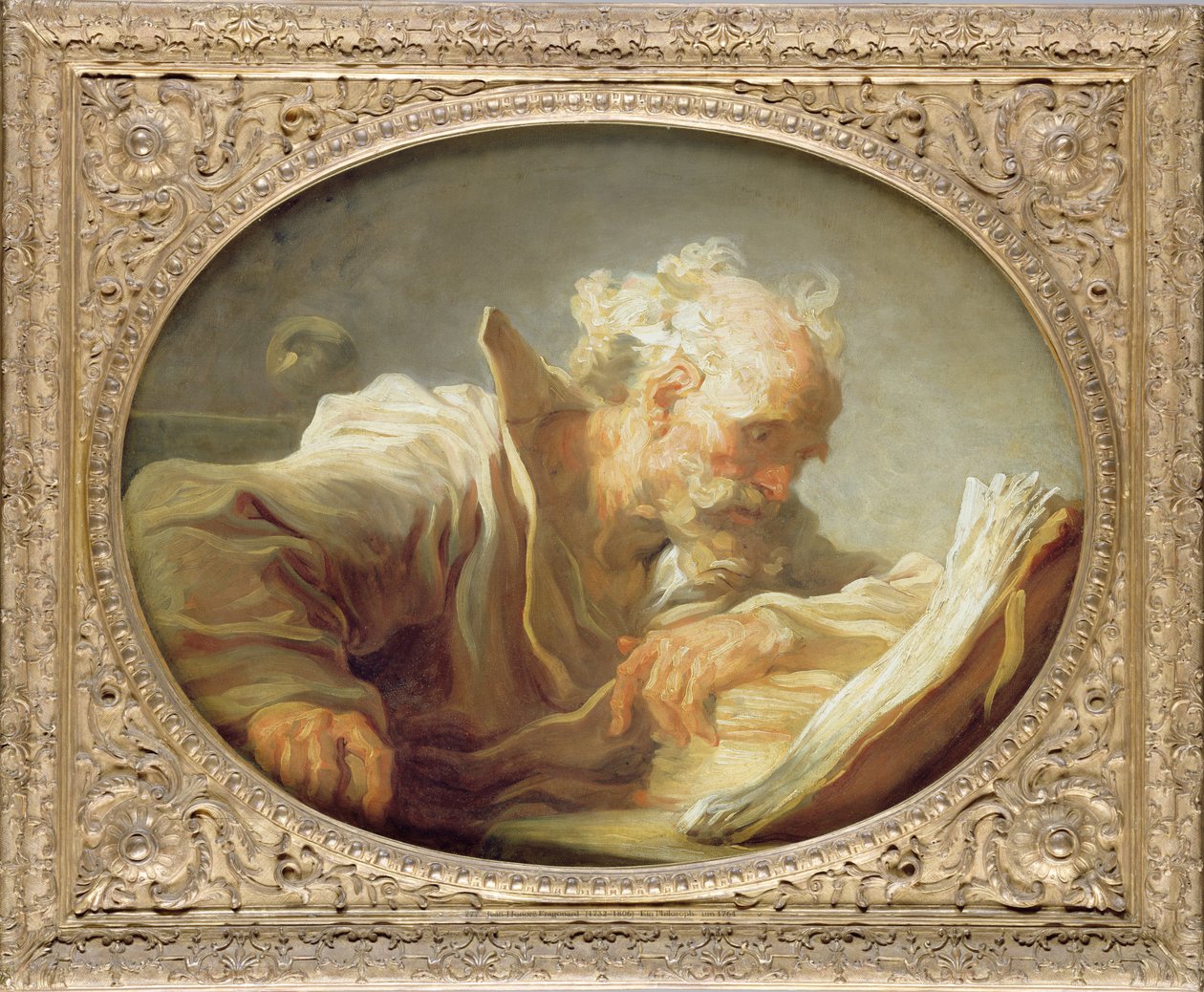 Filosofi, n. 1764 (katso myös 146465) tekijältä Jean Honore Fragonard