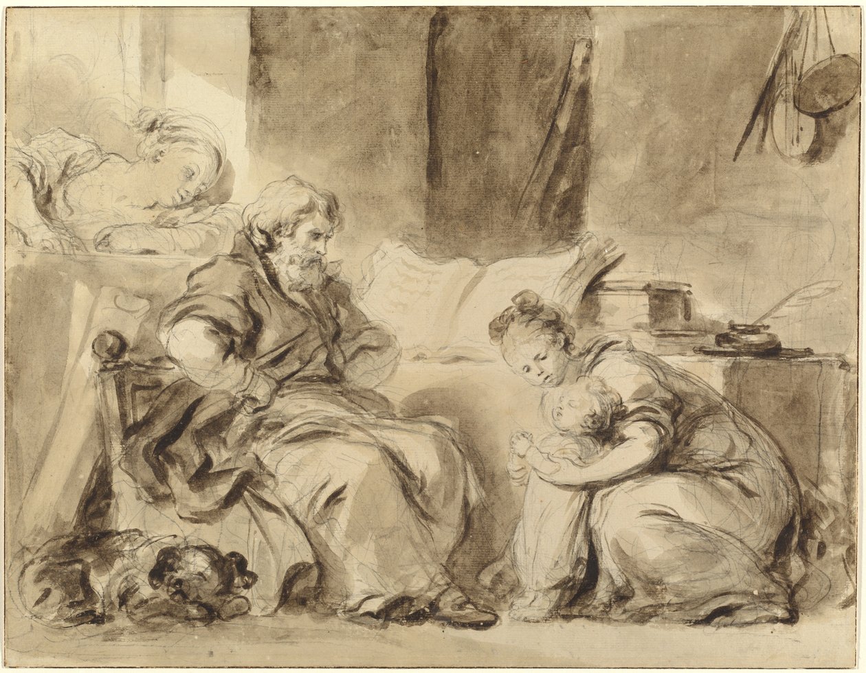 Rukous isoisän puolesta tekijältä Jean Honore Fragonard