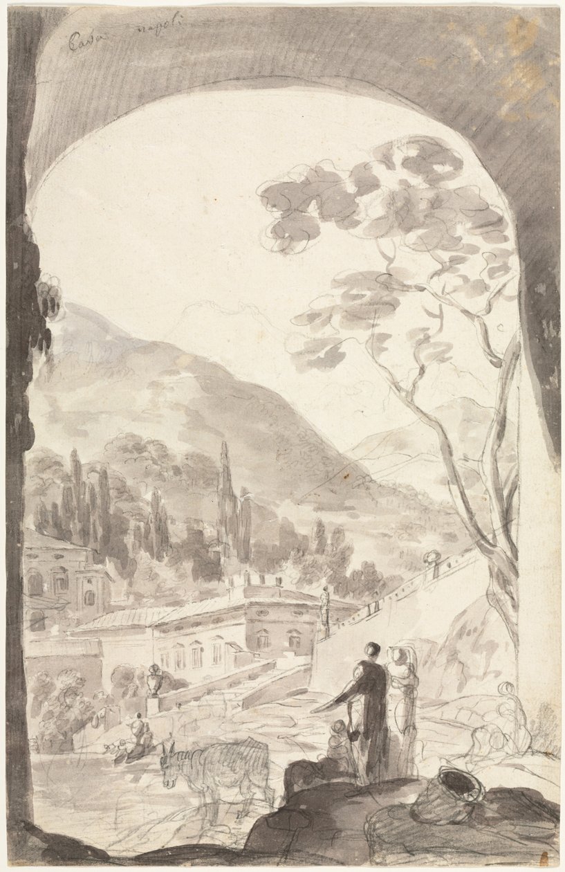 Cava Napoli, 1700- tai 1800-luku. tekijältä Jean Honore Fragonard