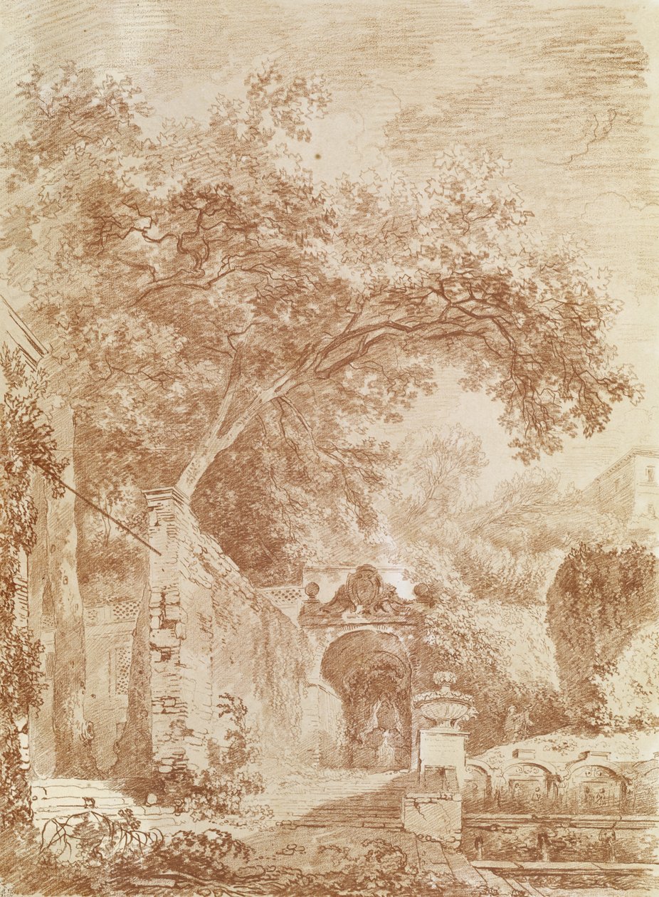 Fontanonen sisäänkäynti, Villa d