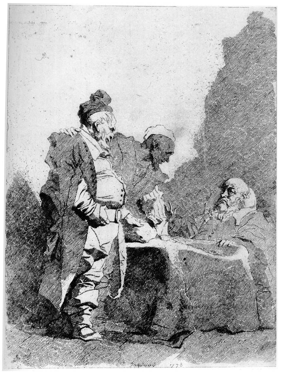 Kauppiaat, 1750-1800, 1924 tekijältä Jean Honore Fragonard