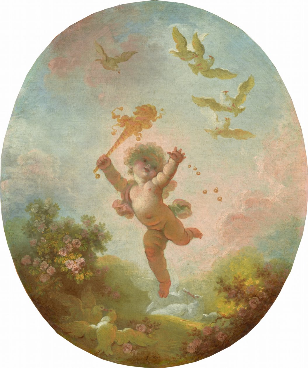 Rakkaus hulluna tekijältä Jean Honore Fragonard
