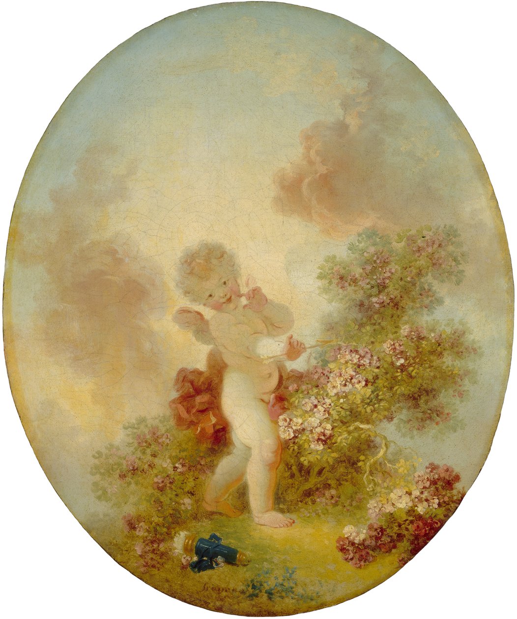 Love the Sentinel, n. 1773-76 tekijältä Jean Honore Fragonard