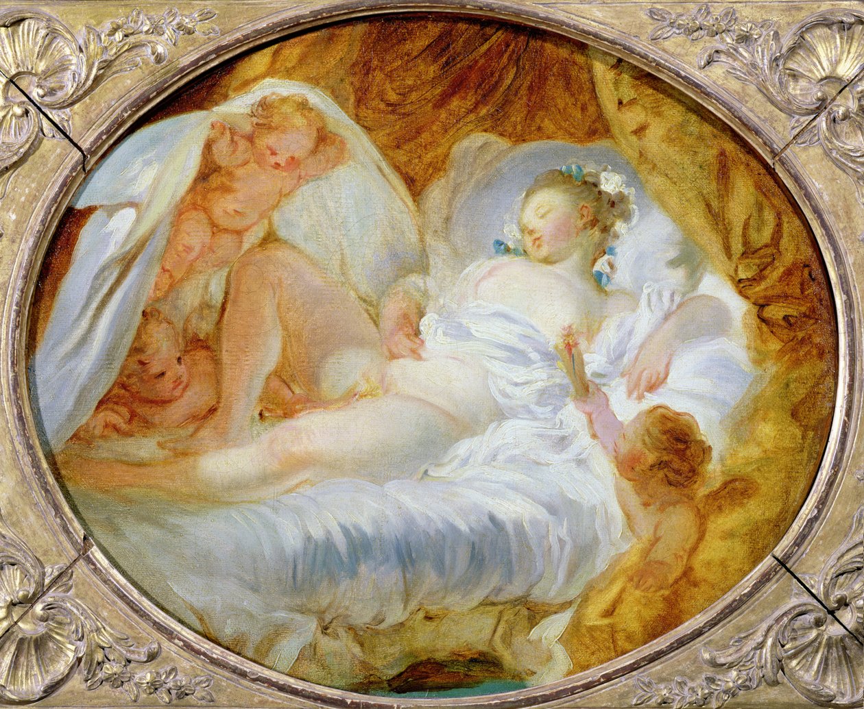 Öljy kankaalle tekijältä Jean Honore Fragonard