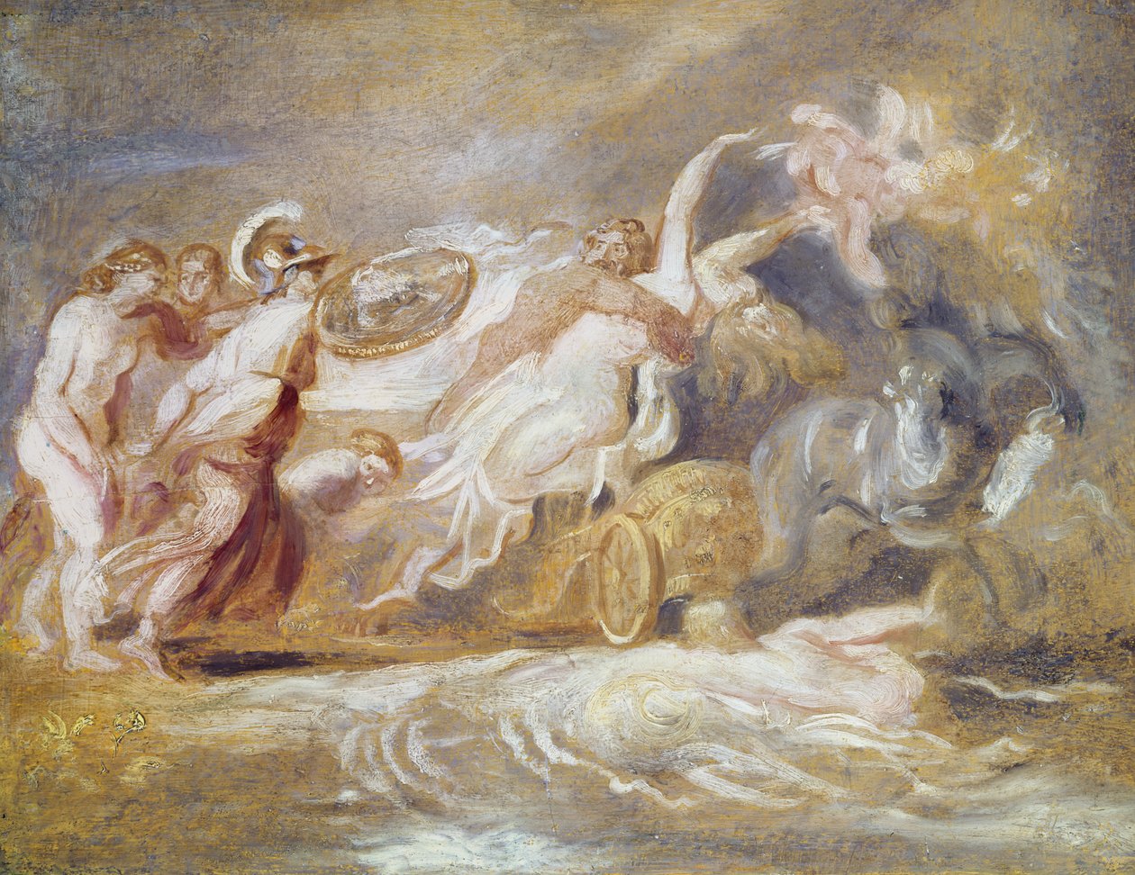 Proserpinen raiskaus tekijältä Jean Honore Fragonard