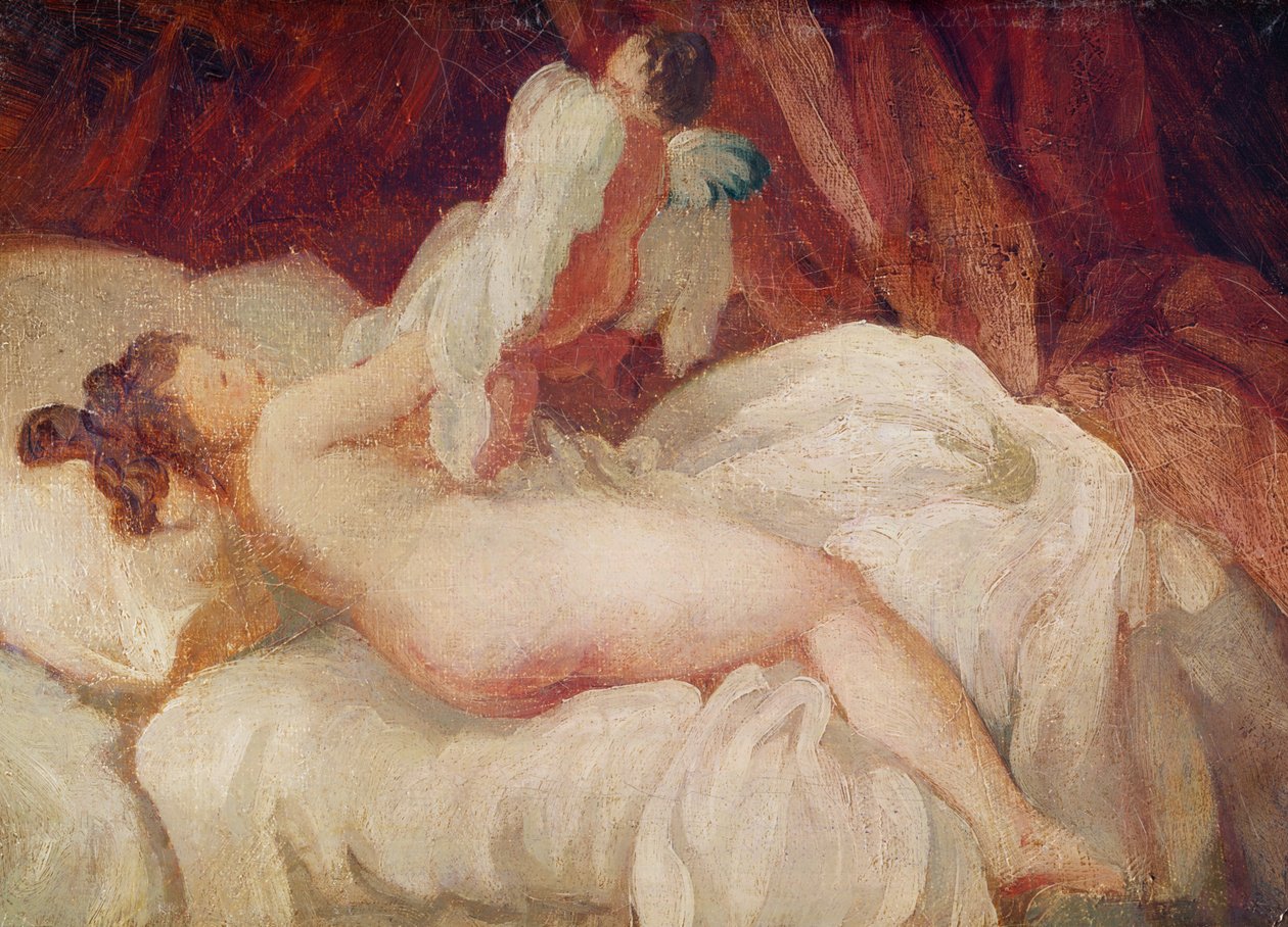 Puseron riisuminen tekijältä Jean Honore Fragonard