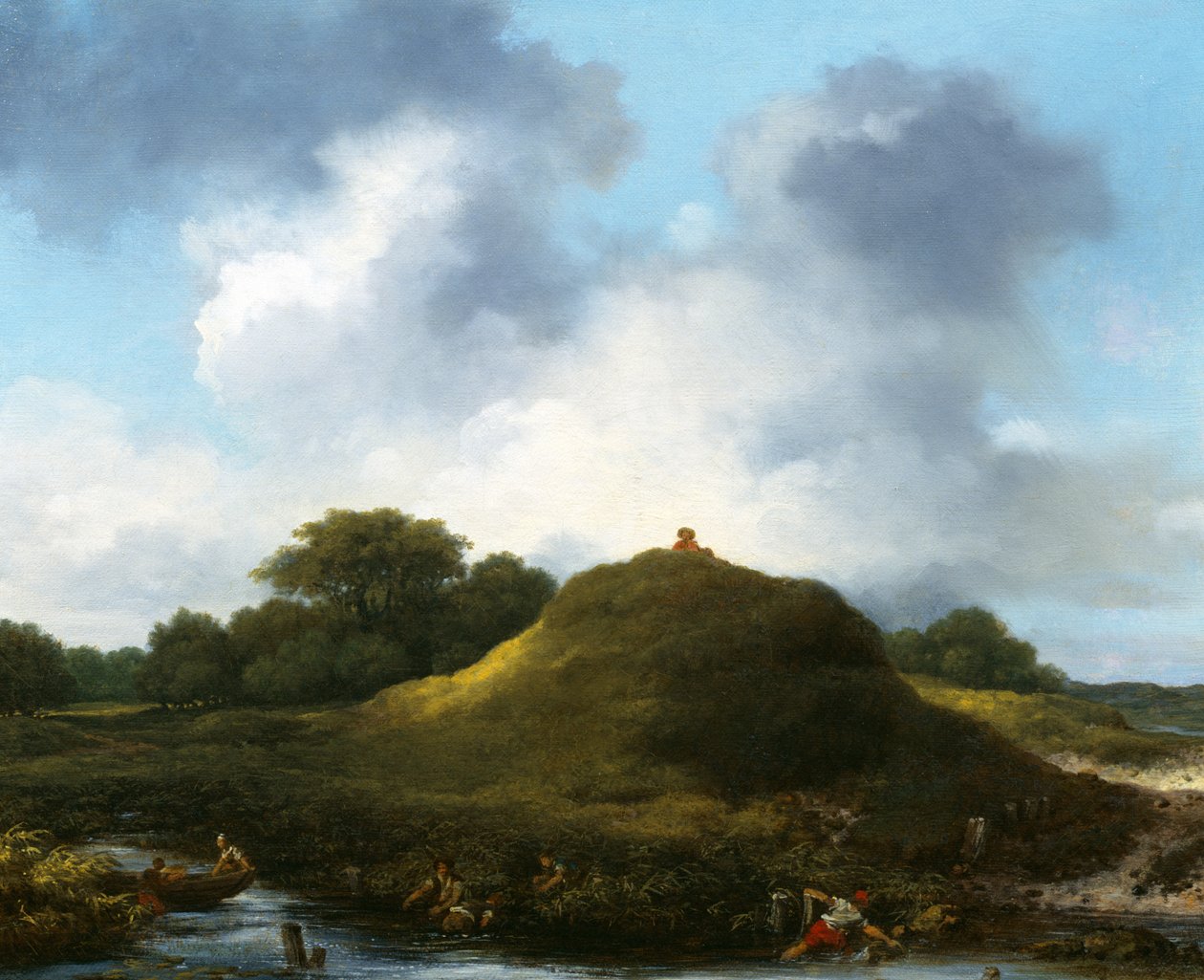 Kukkula, 1761-65 tekijältä Jean Honore Fragonard