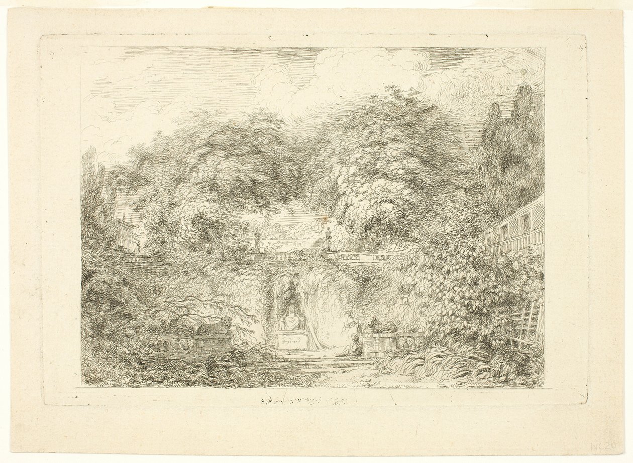 Pikku Puisto tekijältä Jean Honore Fragonard