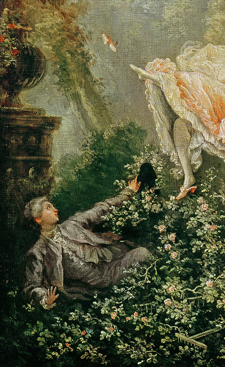 Swing (yksityiskohta 156532) tekijältä Jean Honore Fragonard