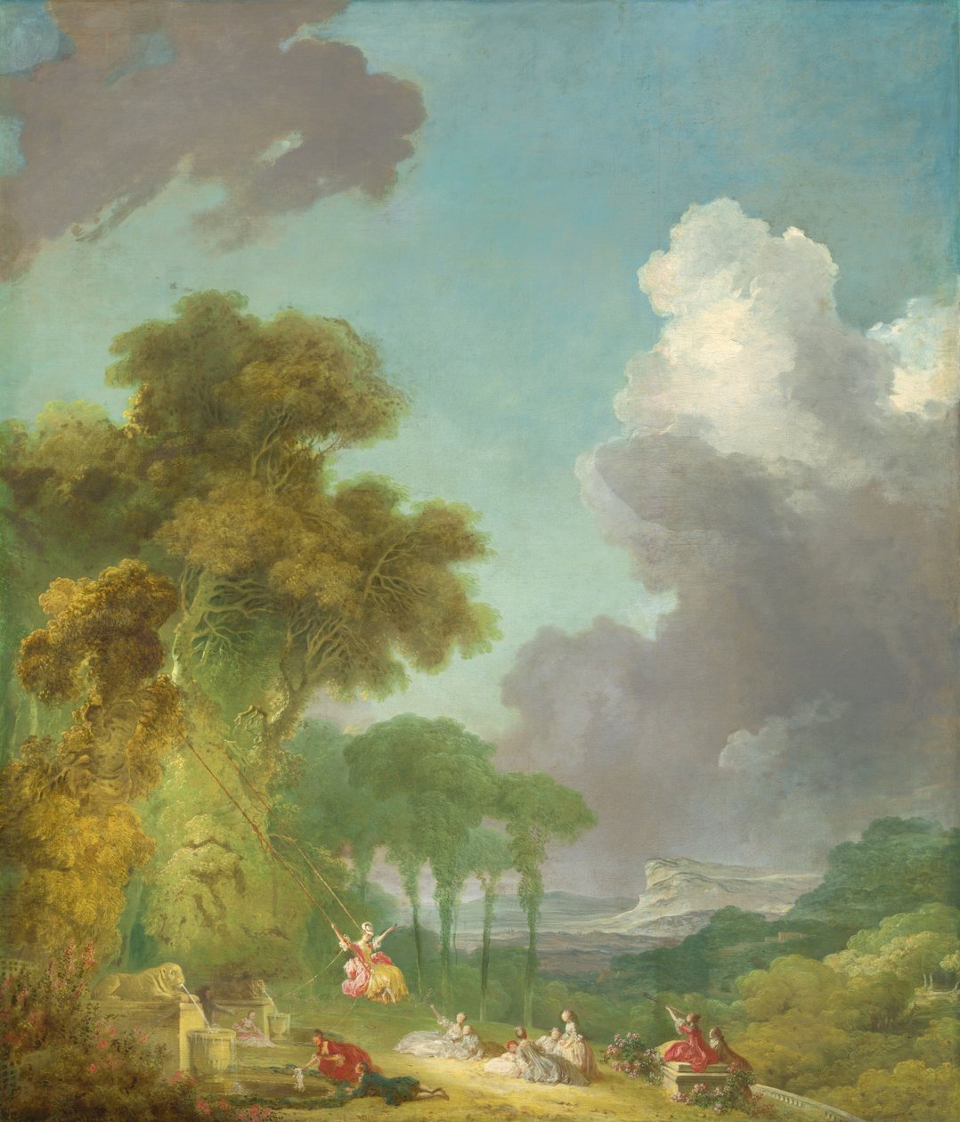 Keinu tekijältä Jean Honore Fragonard