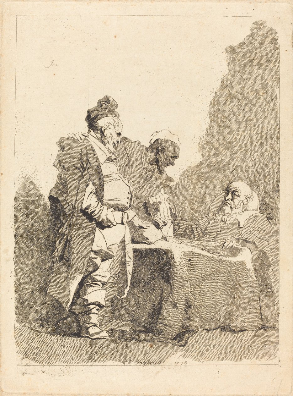 Veron kerääjät (Les traitants) tekijältä Jean Honore Fragonard