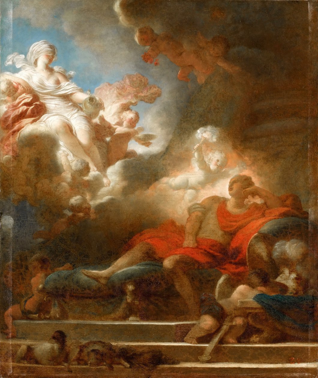 Warriors unelma rakkaudesta tekijältä Jean Honore Fragonard