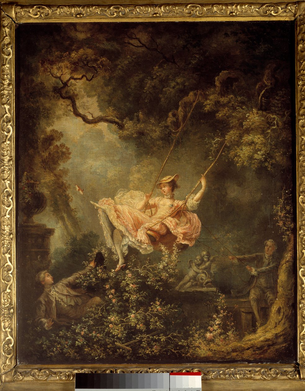 Escarpolette. Jean Honore Fragonardin (1732-1806) maalaus tekijältä Jean Honore Fragonard