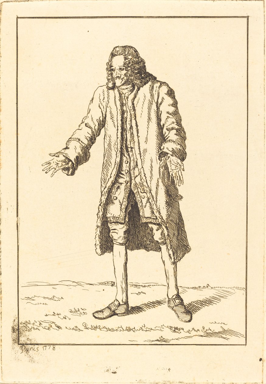 Voltaire tekijältä Jean Huber