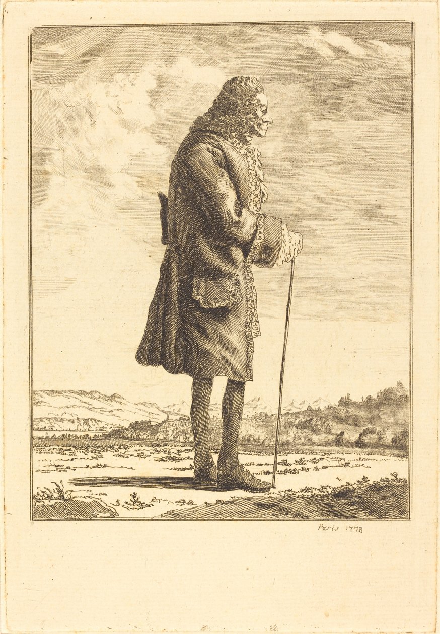 Voltaire tekijältä Jean Huber