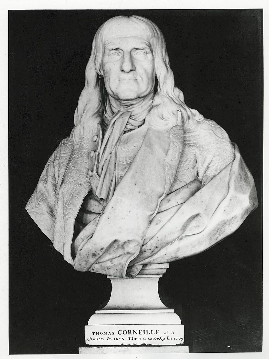Thomas Corneille (marmori) tekijältä Jean Jacques Caffieri