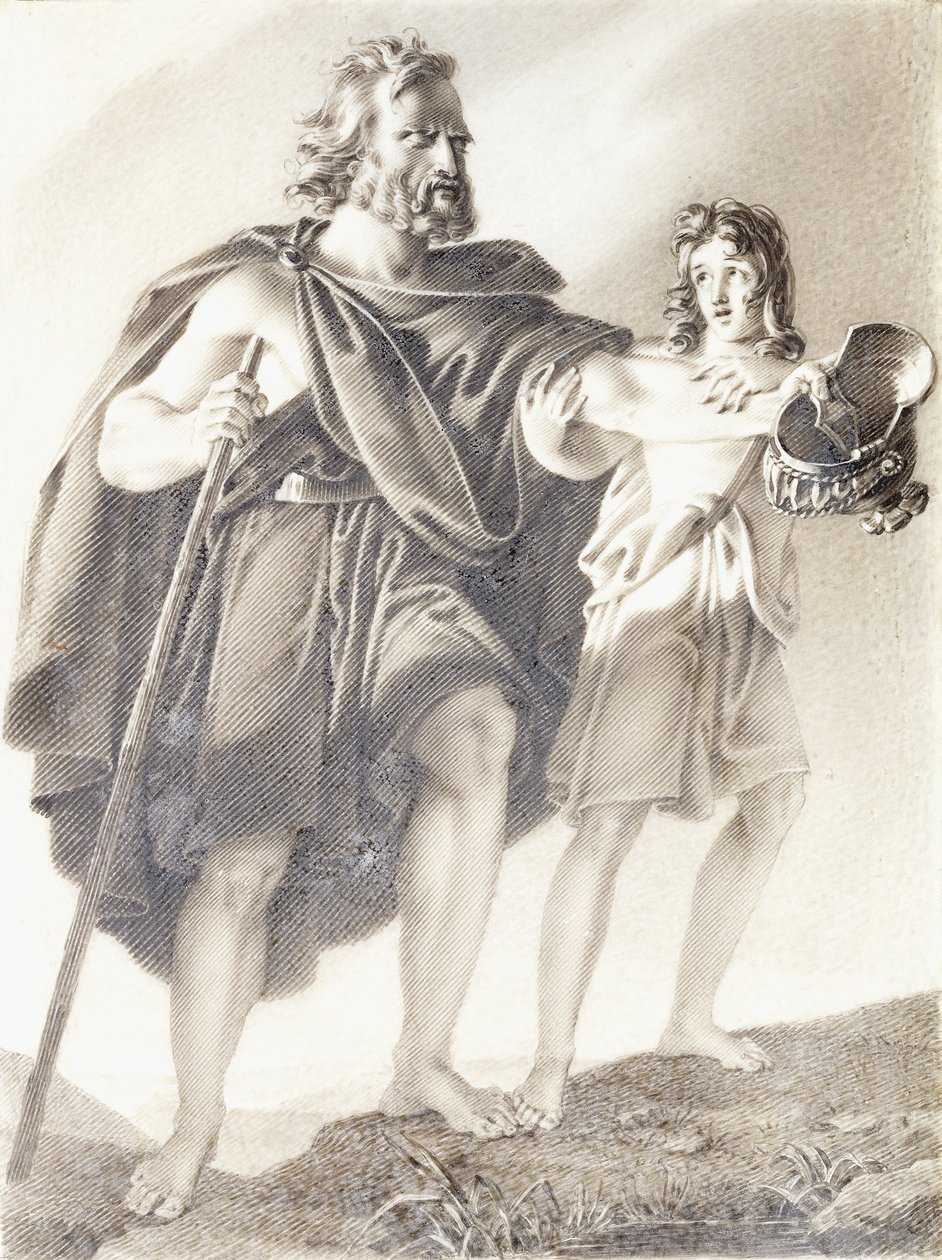 Belisarius kerjäämässä tekijältä Jean Jacques Casimir Karpff