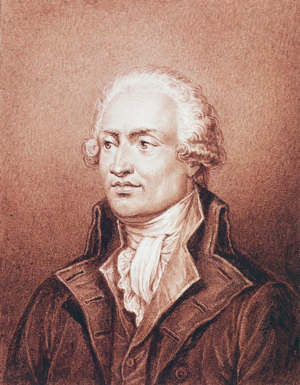 Marie-Jean de Condorcet Caritatin muotokuva (Ribemont 1743-Bourg-la-Reine tekijältä Jean Jacques Frilley