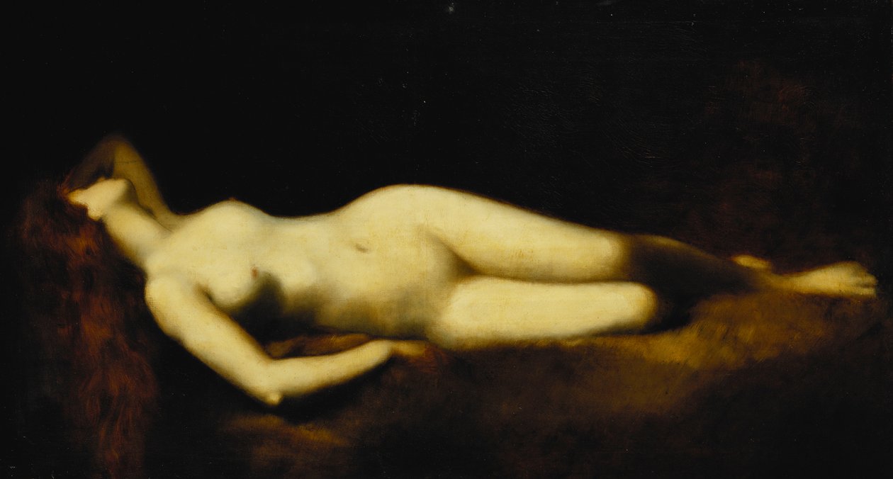 Makaava alaston, tekijältä Jean Jacques Henner