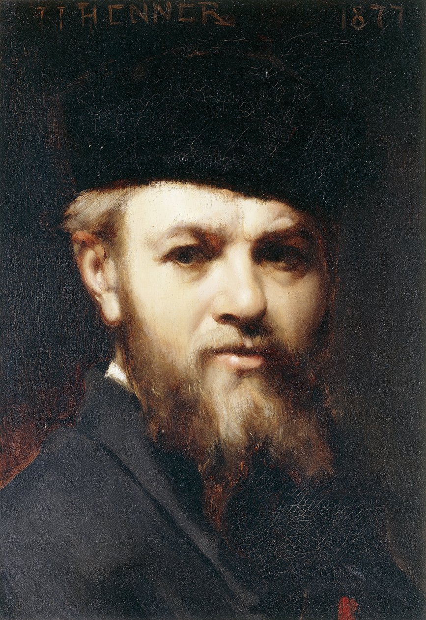 Omakuva, 1877 tekijältä Jean Jacques Henner