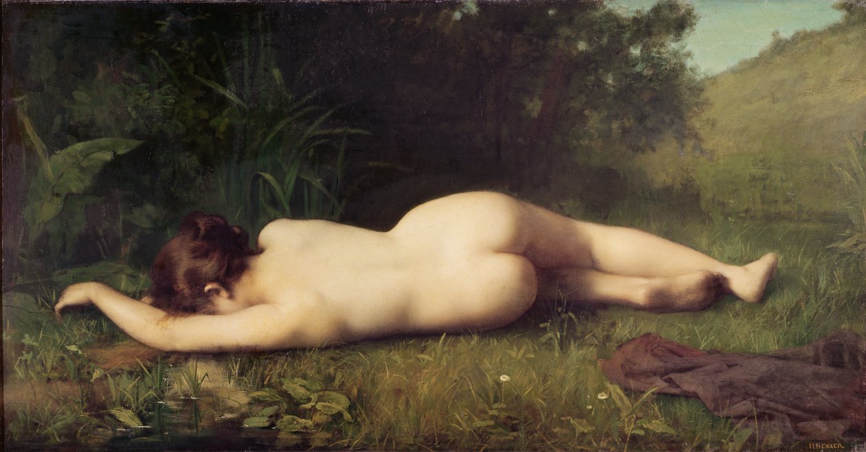 Byblis muuttumassa kevääksi tekijältä Jean Jacques Henner