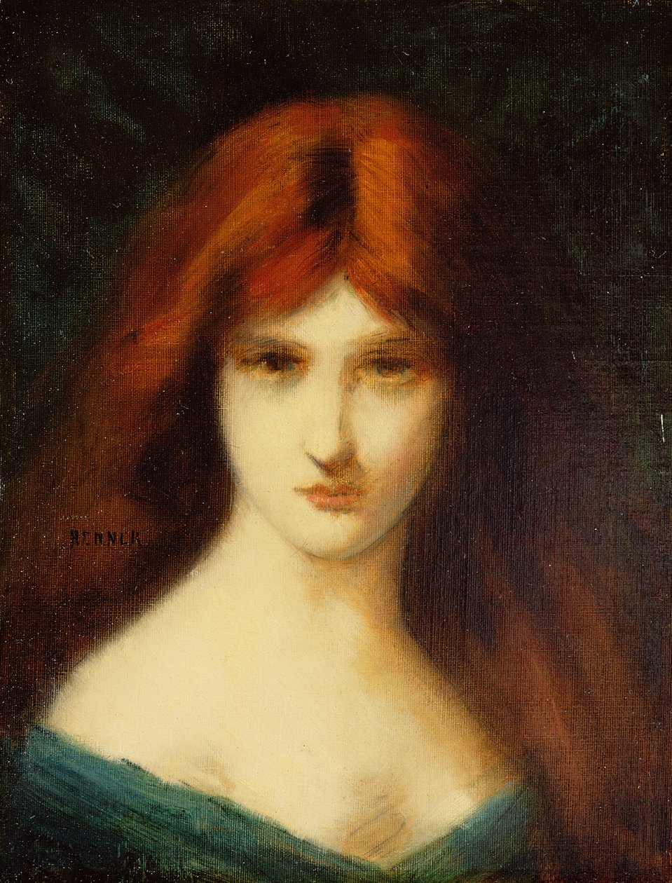 Naisen muotokuva tekijältä Jean Jacques Henner