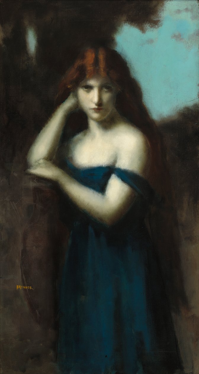 Pysyvä nainen, n. 1903 tekijältä Jean Jacques Henner